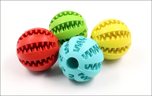 Balle Distributeur de Croquettes pour Chien – Jouet Éducatif - vue 2/5 | LuxDog