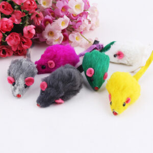 Lot de 10 Souris en Peluche – Jouets Interactifs pour Chat