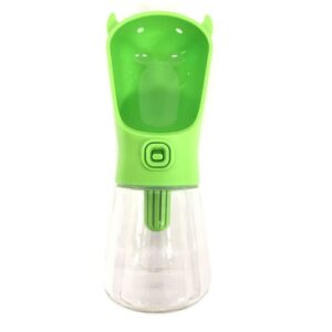 Bouteille d'Eau Portable 380ml – Filtre Intégré pour Chien