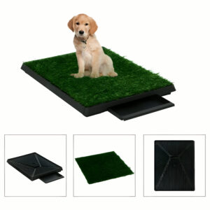 Toilette Premium pour Chien avec Gazon Artificiel — Collection Signature LuxDog — accessoire premium pour chien, LuxDog