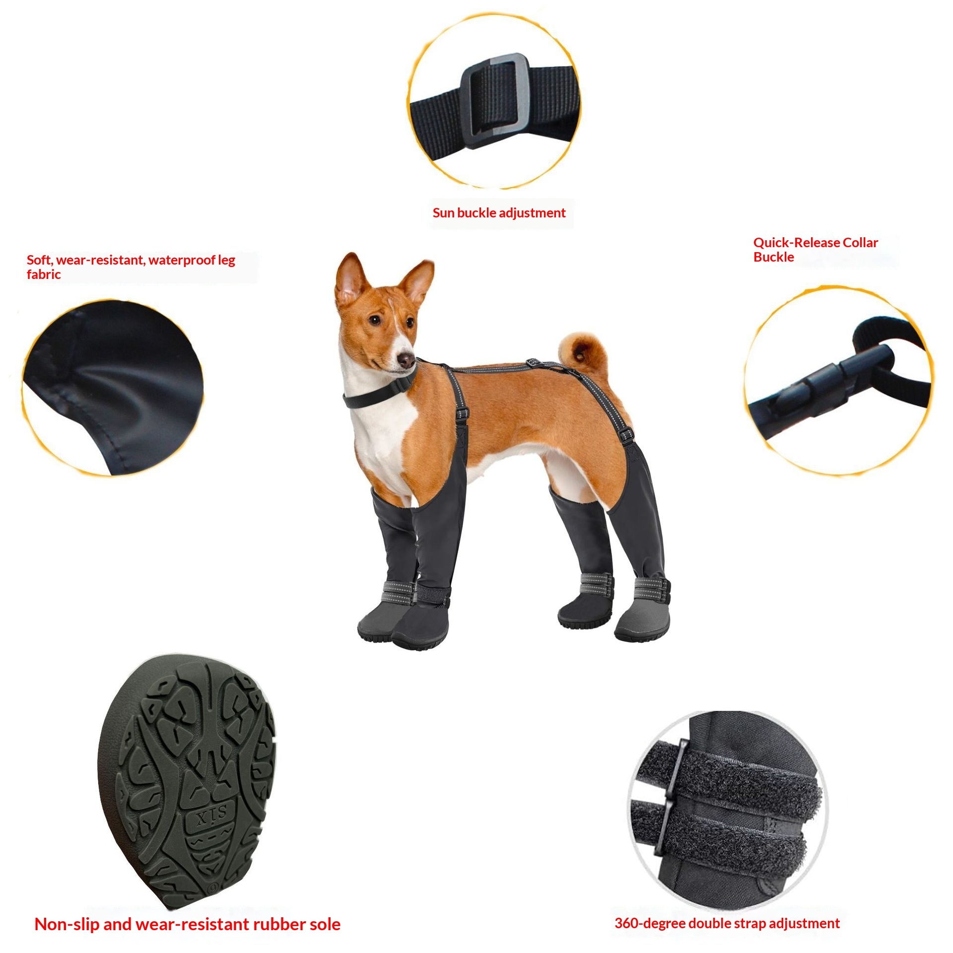 Bottines Premium pour Chien - Confort & Protection – Image 5