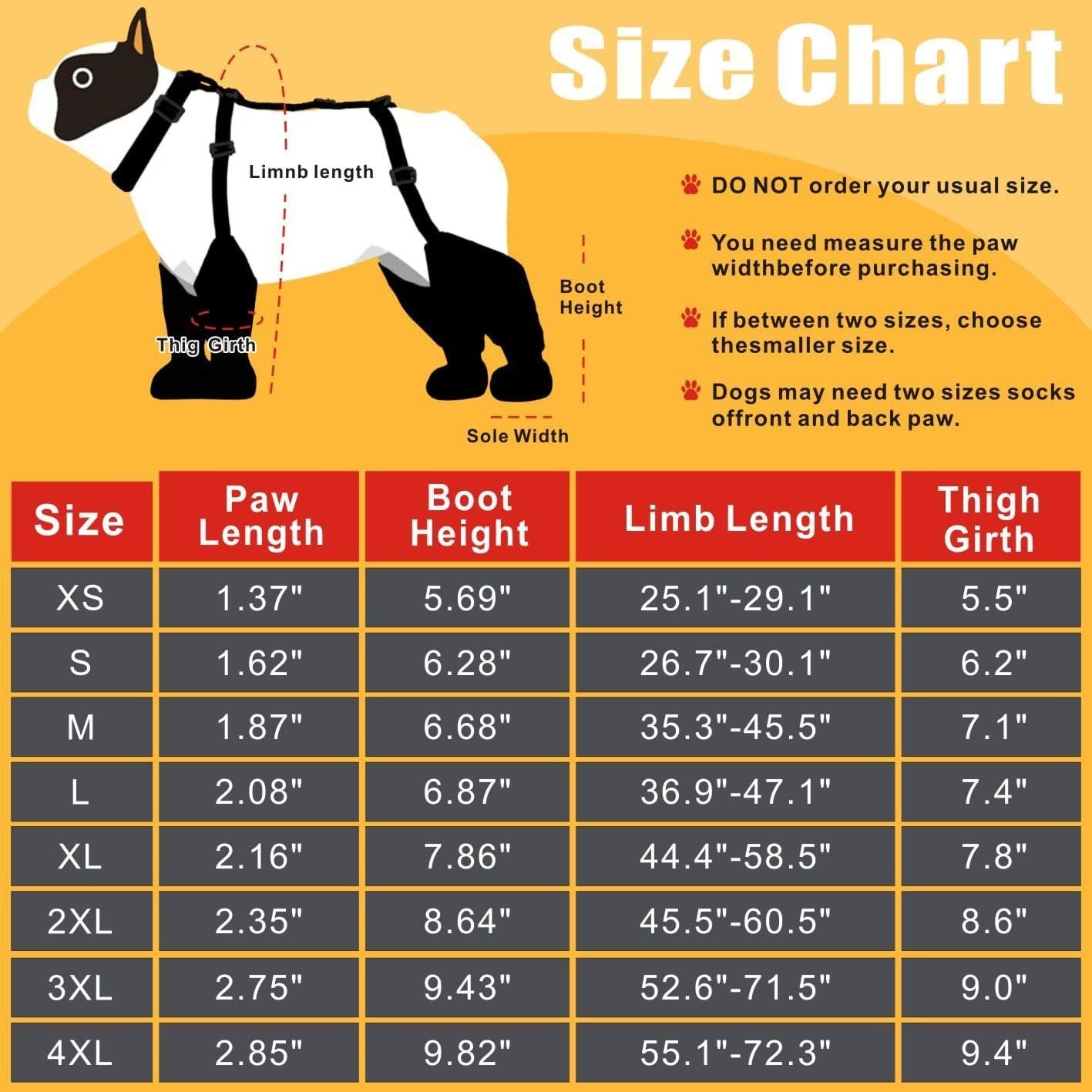 Bottines Premium pour Chien - Confort & Protection – Image 4