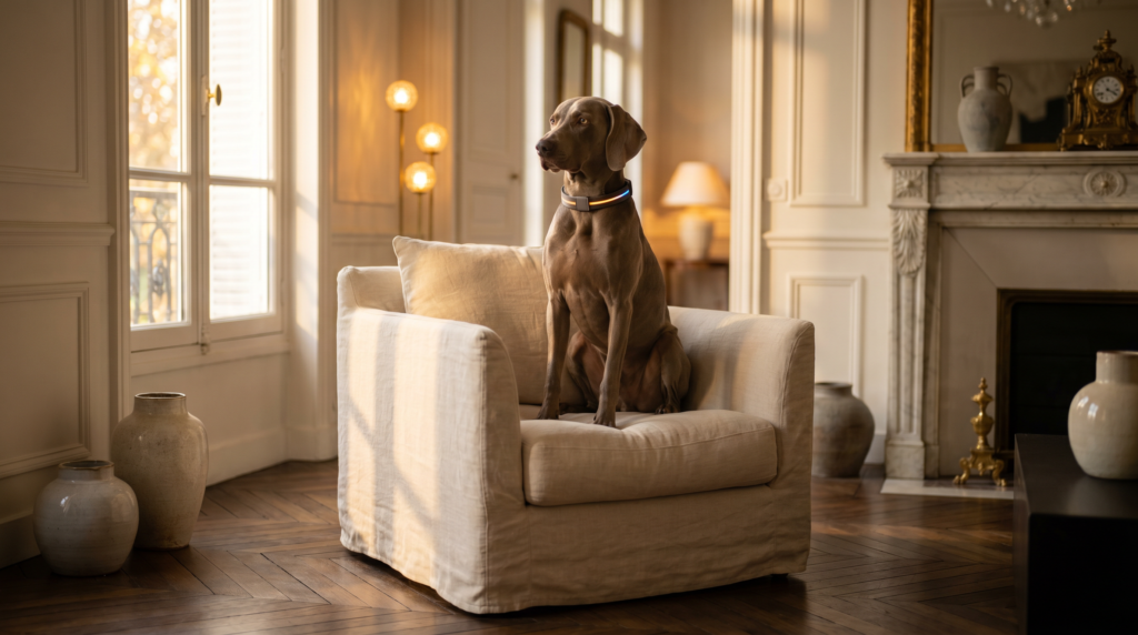 Tour de cou réfléchissant chien : sécurité sortie nocturne 2026