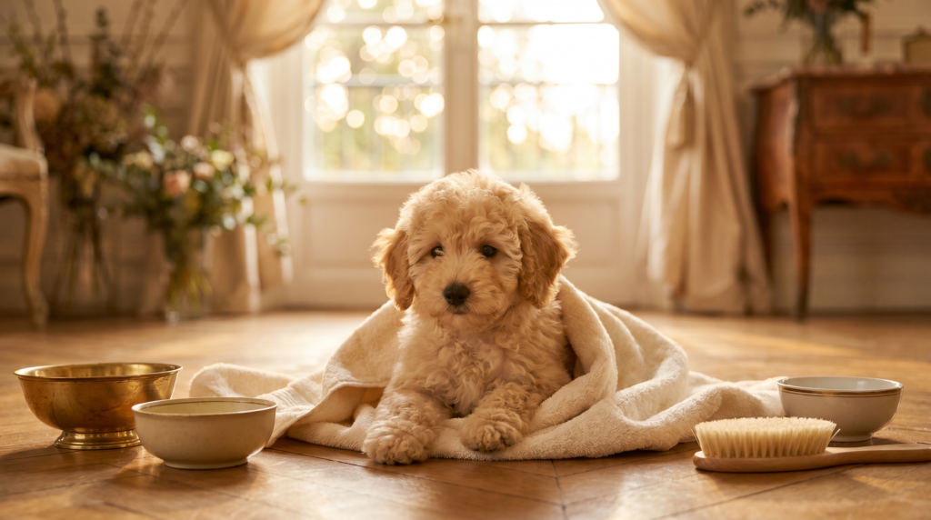 Caniche royal toilettage : créer une silhouette de show