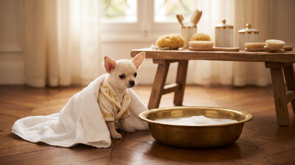 Chihuahua urbain : style et confort en ville