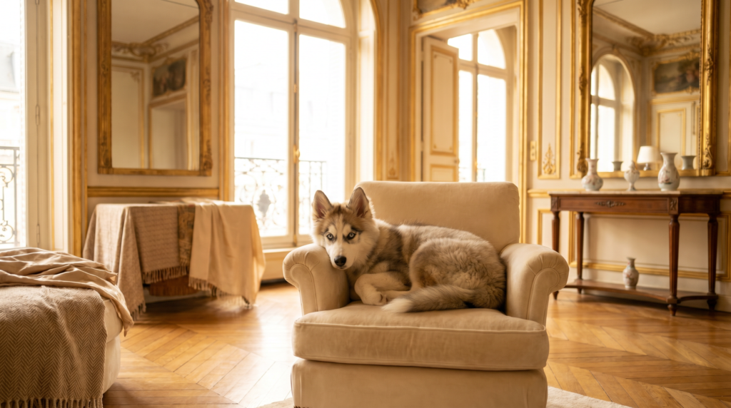 Routine Grooming Husky en Appartement | Guide Complet