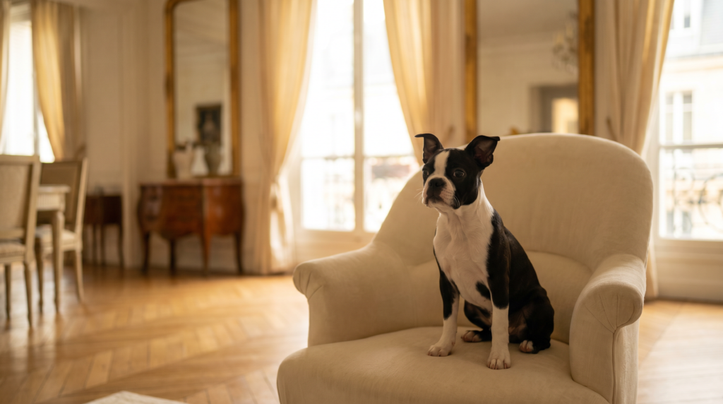 Boston Terrier — guide complet 2026 LuxDog