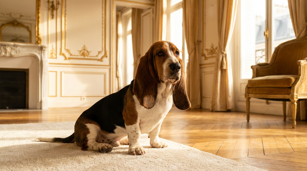 Basset Hound — guide complet 2026 LuxDog